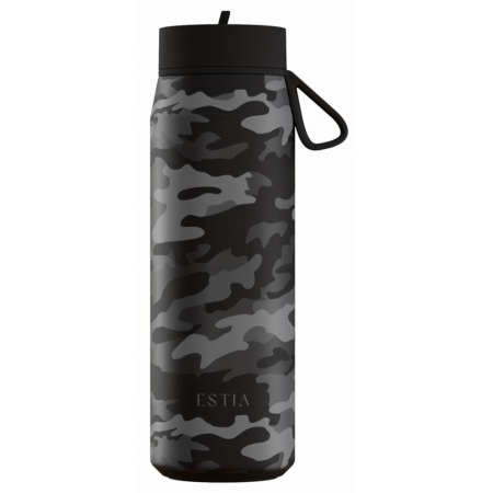 Ποτήρι θερμός pulse ανοξείδωτο 18/8 Dark camo 500ml Estia 01-47863