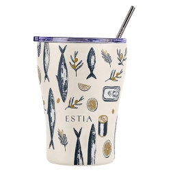 Κούπα θερμός ανοξείδωτο 18/8 Salt life 350ml Estia 01-48976