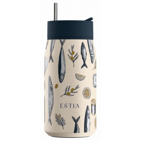 Κούπα θερμός lens ανοξείδωτο 18/8 Salt life 360ml Estia 01-43018