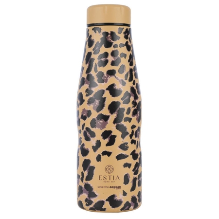 Μπουκάλι θερμός ανοξείδωτο 18/8 Spotted prowl 500ml 7x22.5εκ Estia 01-31619