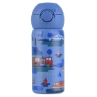 Μπουκάλι θερμός παιδικό Wonder bottle ανοξείδωτο 18/8 City heroes 350ml 7x18εκ Estia 01-43599