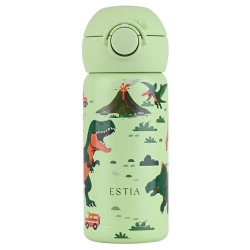 Μπουκάλι θερμός παιδικό Wonder bottle ανοξείδωτο 18/8 Dino explorer 350ml 7x18εκ Estia 01-43629