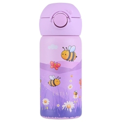 Μπουκάλι θερμός παιδικό Wonder bottle ανοξείδωτο 18/8 Garden friends 350ml 7x18εκ Estia 01-43612