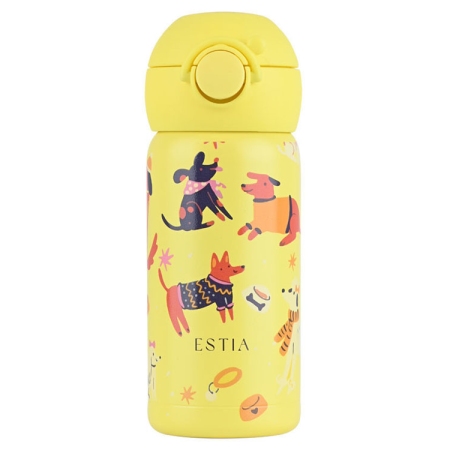 Μπουκάλι θερμός παιδικό Wonder bottle ανοξείδωτο 18/8 Pet party 350ml 7x18εκ Estia 01-43636
