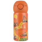 Μπουκάλι θερμός παιδικό Wonder bottle ανοξείδωτο 18/8 The big build 350ml 7x18εκ Estia 01-43605