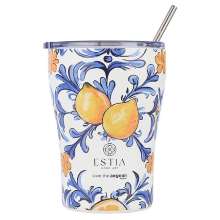 Κούπα θερμός ανοξείδωτο 18/8 Amalfi coast 350ml Estia 01-31756