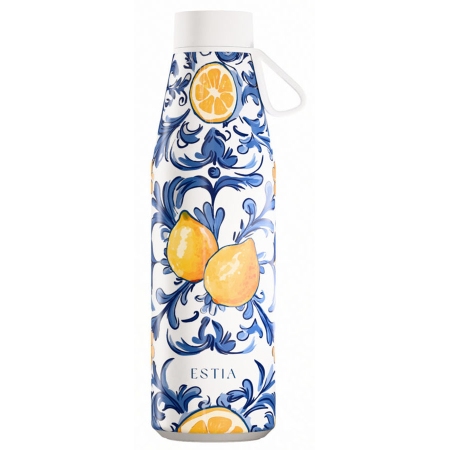 Μπουκάλι θερμός flow ανοξείδωτο 18/8 Amalfi coast 500ml Estia 01-42004