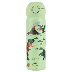 Μπουκάλι θερμός παιδικό Wonder bottle ανοξείδωτο 18/8 Dino explorer 500ml 7x22.5εκ Estia 01-43674