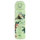 Μπουκάλι θερμός παιδικό Wonder bottle ανοξείδωτο 18/8 Dino explorer 500ml 7x22.5εκ Estia 01-43674