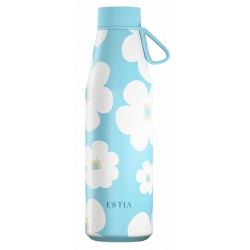 Μπουκάλι θερμός flow ανοξείδωτο 18/8 Blue daisy 500ml Estia 01-42189