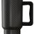 Straw tumbler XL θερμός ανοξείδωτο 18/8 Carbon fibre 900ml Estia 01-46170