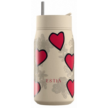 Κούπα θερμός lens ανοξείδωτο 18/8 Tender lace 360ml Estia 01-42929