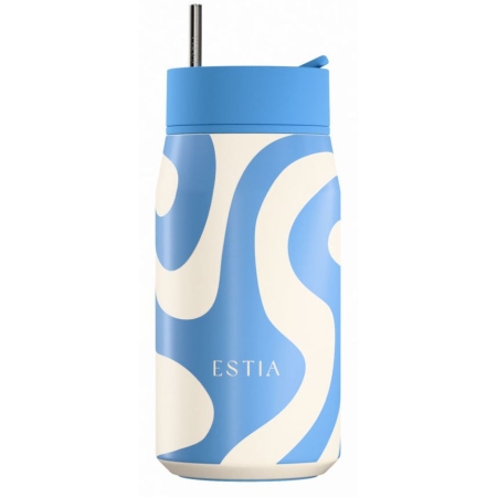 Κούπα θερμός lens ανοξείδωτο 18/8 Ocean waves 360ml Estia 01-43032
