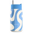 Κούπα θερμός lens ανοξείδωτο 18/8 Ocean waves 360ml Estia 01-43032