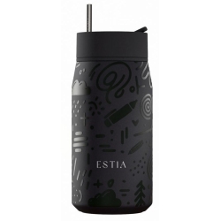 Κούπα θερμός lens ανοξείδωτο 18/8 Noir echo 360ml Estia 01-42943