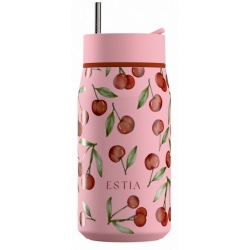 Κούπα θερμός lens ανοξείδωτο 18/8 Cherry rose 360ml Estia 01-42882