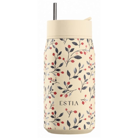 Κούπα θερμός lens ανοξείδωτο 18/8 Bloom beige 360ml Estia 01-42912