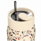 Κούπα θερμός lens ανοξείδωτο 18/8 Bloom beige 360ml Estia 01-42912