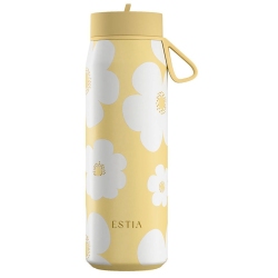 Ποτήρι θερμός pulse ανοξείδωτο 18/8 Yellow daisy 500ml Estia 01-42653