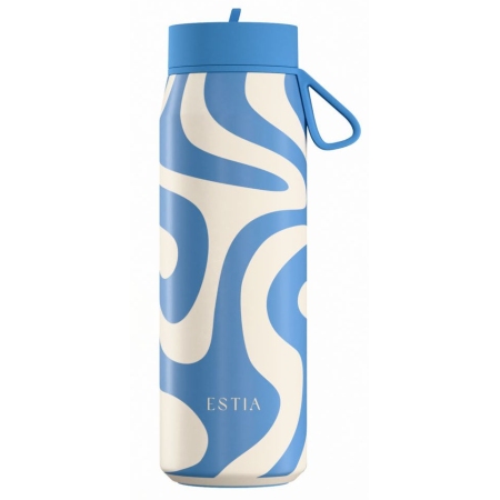 Ποτήρι θερμός pulse ανοξείδωτο 18/8 Ocean waves 500ml Estia 01-42608