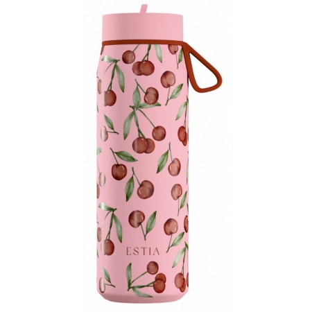 Ποτήρι θερμός pulse ανοξείδωτο 18/8 Cherry rose 500ml Estia 01-42431