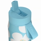Ποτήρι θερμός pulse ανοξείδωτο 18/8 Blue daisy 500ml Estia 01-42646