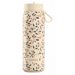 Ποτήρι θερμός pulse ανοξείδωτο 18/8 Bloom beige 500ml Estia 01-42462