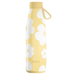 Μπουκάλι θερμός flow ανοξείδωτο 18/8 Yellow daisy 500ml Estia 01-42196