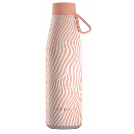 Μπουκάλι θερμός flow ανοξείδωτο 18/8 Soft ripple 500ml Estia 01-42103