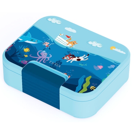 Φαγητοδοχείο παιδικό πλαστικό Ocean play 1040ml Estia 01-44275