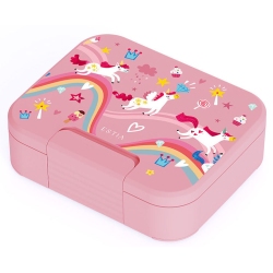 Φαγητοδοχείο παιδικό πλαστικό Rainbow dreams 1040ml Estia 01-44268