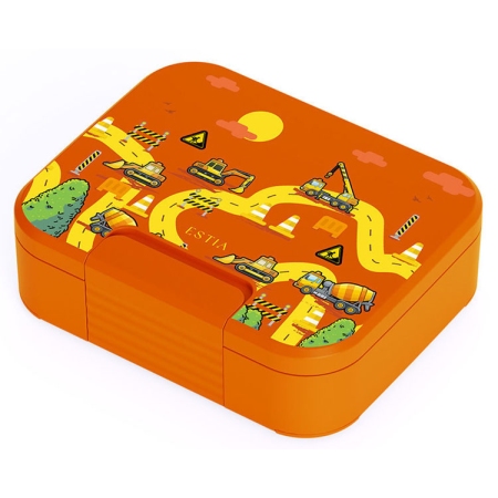 Φαγητοδοχείο παιδικό πλαστικό The big build 1040ml Estia 01-44220