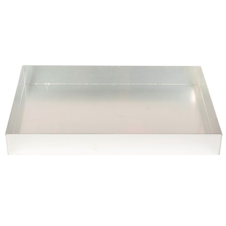 Ταψί ζαχαροπλαστικής ορθογώνιο αλουμινίου 42x28x5εκ Αρης 197-422805