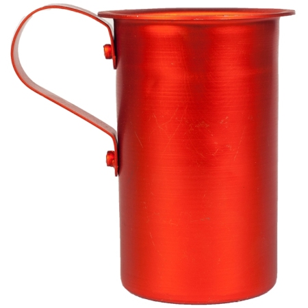 Οινόμετρο αλουμινίου κόκκινο 250ml Αρης ΟΙΝ-0250