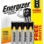 Μπαταρίες αλκαλικές σετ 4 τεμαχίων AAA/1,5V Energizer 130069
