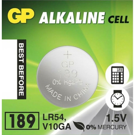 Μπαταρία αλκαλική 189/1,5V Alkaline Cell GP LR54