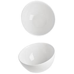 Σαλατιέρα πορσελάνης Moon λευκή 19x12εκ Alar 176-RB1812-7.5