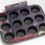 Φόρμα muffin αντικολλητική Iris Granite 12 θέσεων No28 39.5x29x3εκ Keystone 03.62.12