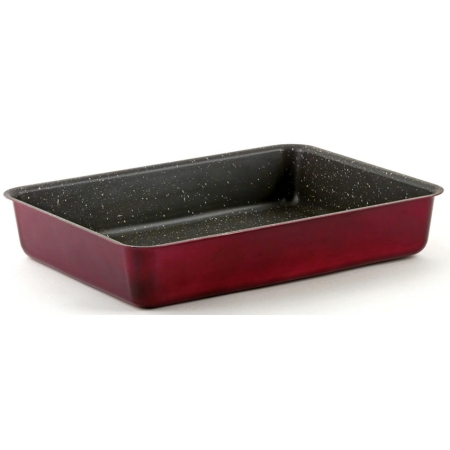 Ταψί αλουμινίου αντικολλητικό ορθογώνιο Electra Granite 38x29.5x7εκ Keystone 06.87.35