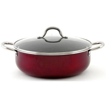 Ταβάς αλουμινίου αντικολλητικός Electra Granite 30εκ Keystone 06.22.30