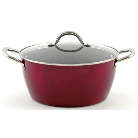 Χύτρα αλουμινίου αντικολλητική Electra Granite 28εκ Keystone 06.70.28