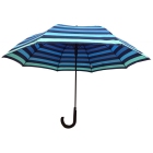 Ομπρέλα βροχής αυτόματη μπλε ριγέ 60εκ Trend 0286