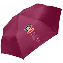 Ομπρέλα βροχής αυτόματη μπορντώ 53εκ Paul Frank 6620