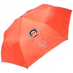 Ομπρέλα βροχής αυτόματη πορτοκαλί 53εκ Paul Frank 6620