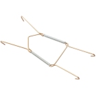 Βάση τοίχου-ελατήριο για πιάτα μπρονζέ No1 13-19εκ Αγγλίας 017