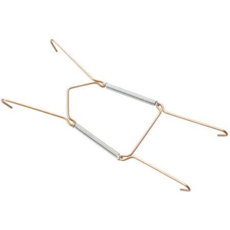 Βάση τοίχου-ελατήριο για πιάτα μπρονζέ No1 13-19εκ Αγγλίας 017