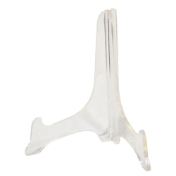 Βάση προβολής κλασική plexiglass μίνι διάφανη 6x4x6εκ M5