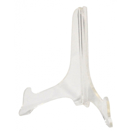 Βάση προβολής κλασική plexiglass μικρή διάφανη 8x6x8εκ M8