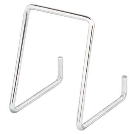 Βάση μεταλλική σταθερή ασημί 3x3.5x4εκ 042