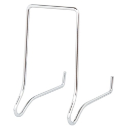 Βάση μεταλλική σταθερή ασημί 6x9x10εκ 044